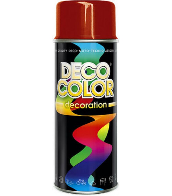 DECO COLOR DECORATION 400 ml аэразоль декоративная краска огненно-красный